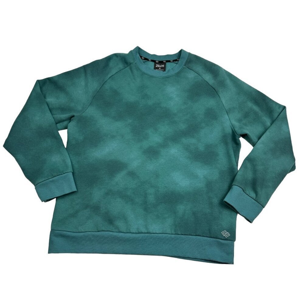 Zelos Cotton Blend Tie-Dye Crew Neck Pullover Sweatshirt Men's Size Medium